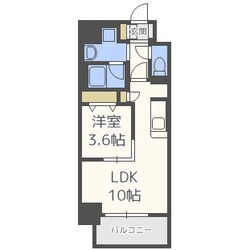 アーバネックス堂島の物件間取画像